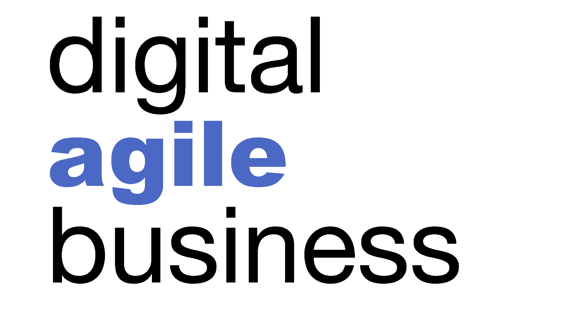 Digital Agile Business